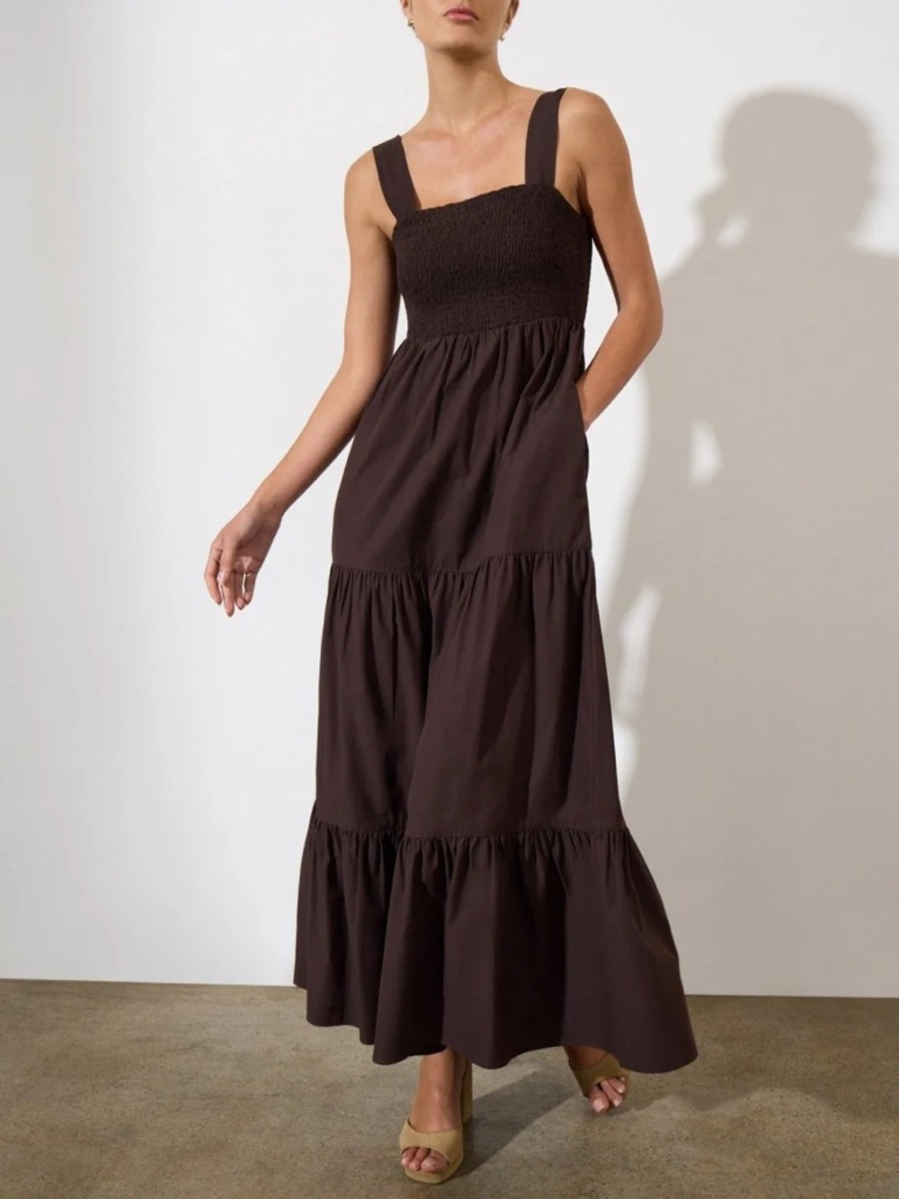Brochu Walker Kim Maxi Dress in Java